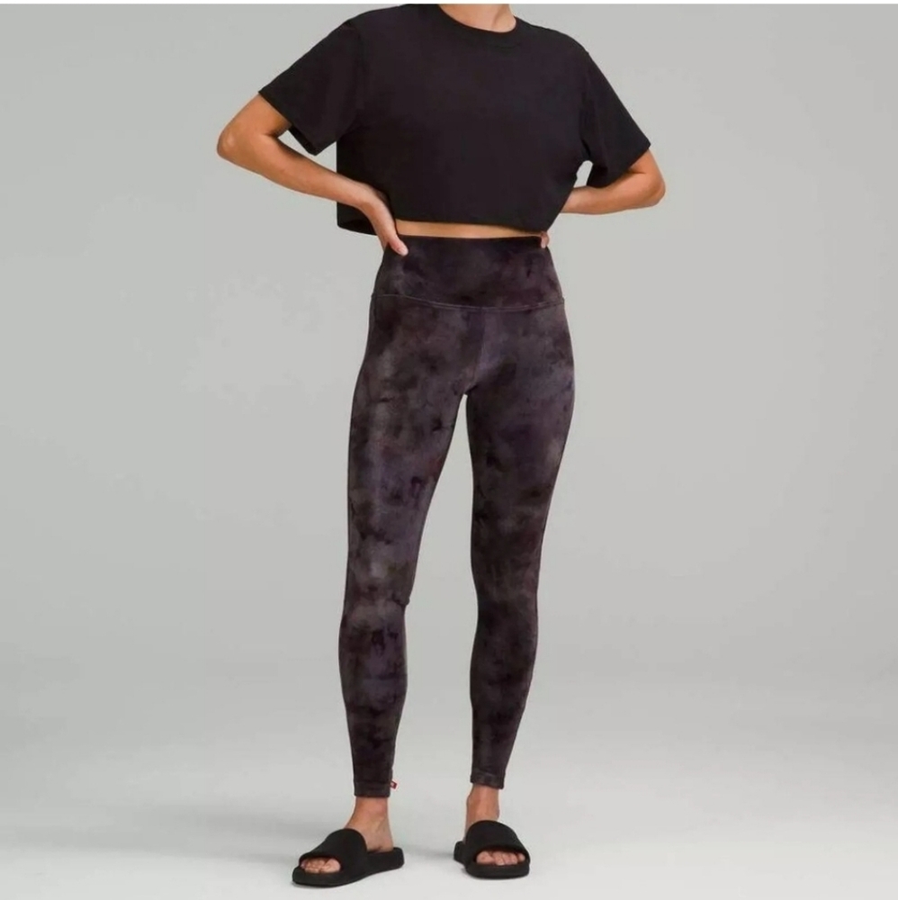 Lululemon Wunder Lounge Size 4 Velour IADK Interstellar Grey Yoga Pants